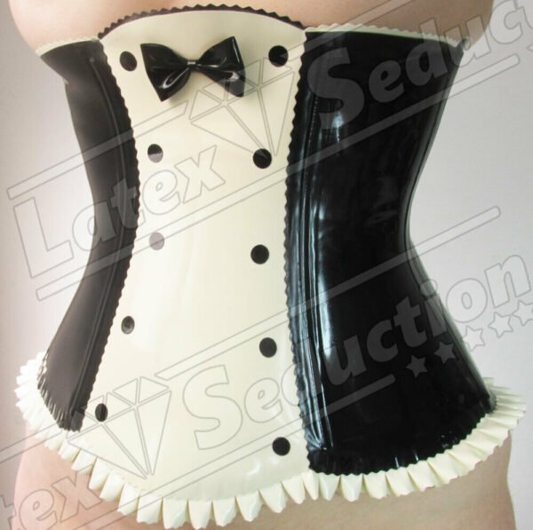 Maid Underbust Corset (Heavy Rubber)