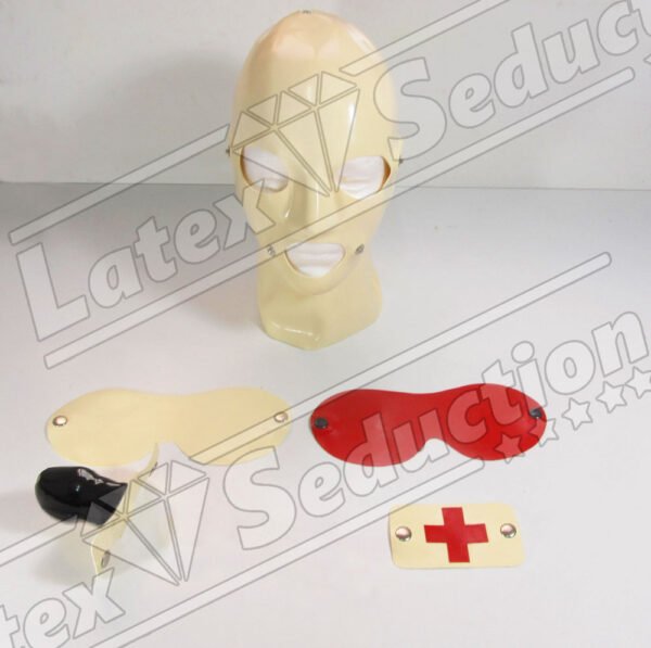 Clinical Heavy Rubber Hood - White Set
