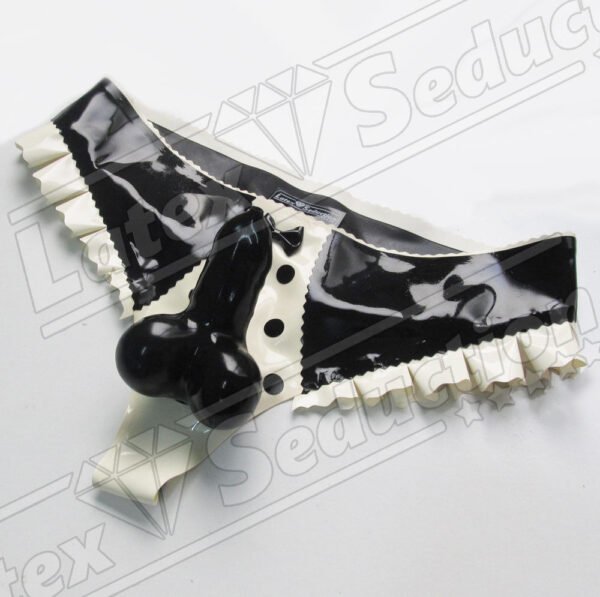 Chastity Latex Maid Thong - LatexSeduction